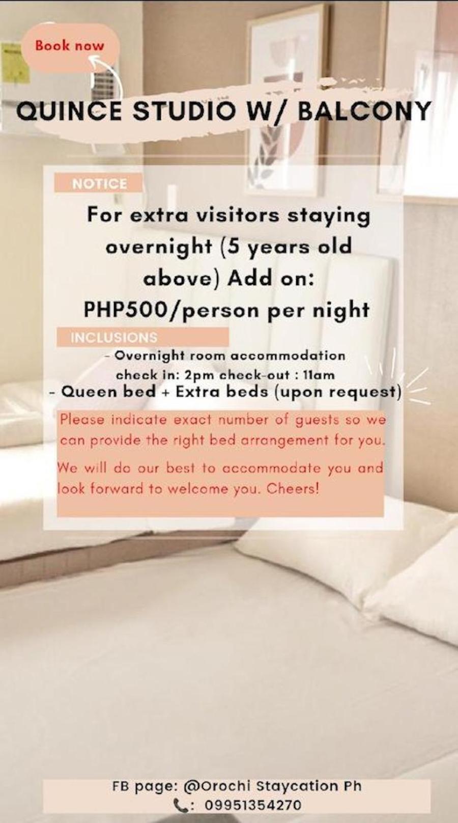 Quince Studio W/ Balcony Orochi Staycation Ph At Loop Tower Cdo Cagayan de Oro Eksteriør bilde